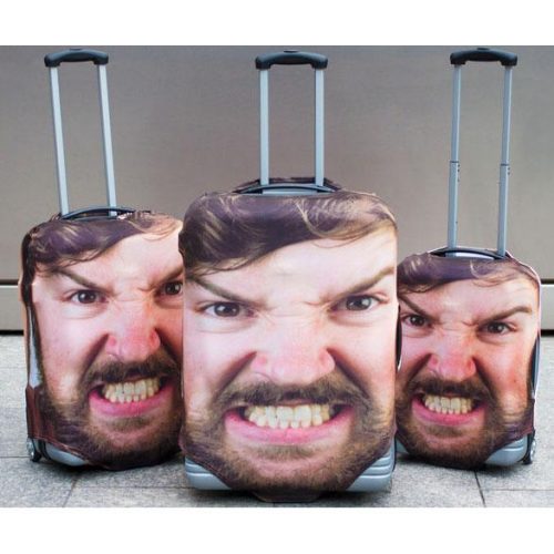 Personalized Face Luggage