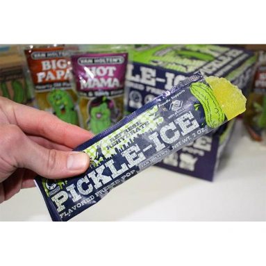 Pickle Flavored Ice Pops