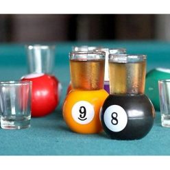 Pool Ball Shot Glasses