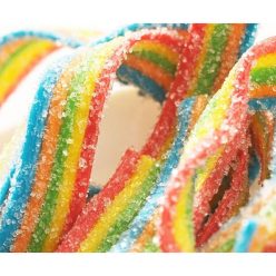 Rainbow Candy Bacon Strips