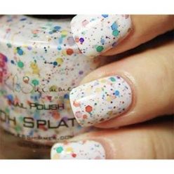 Rainbow Splat Nail Polish