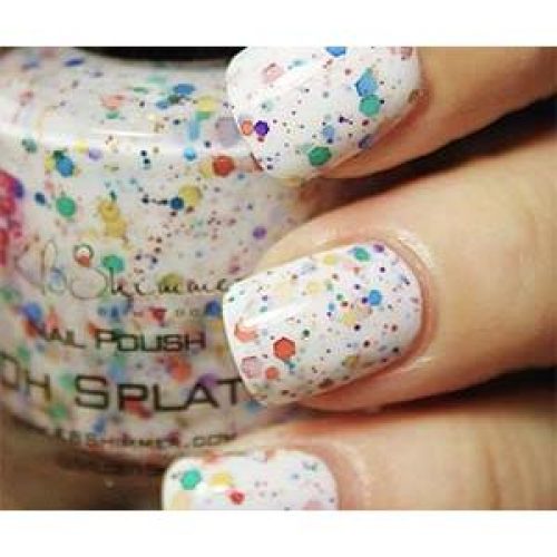 Rainbow Splat Nail Polish