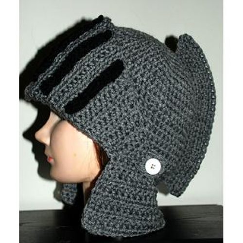 Crochet Knight Hat Beanie