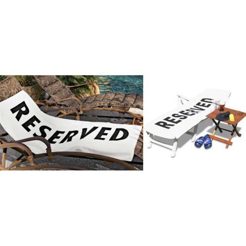 Reserved Beach Towel