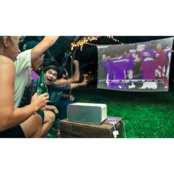 Mobile Cordless Boombox Projector