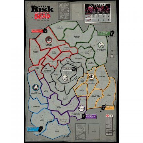 Risk The Walking Dead Edition Game