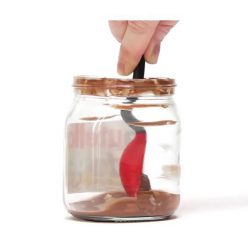 Silicone Jar Scraping Spoon