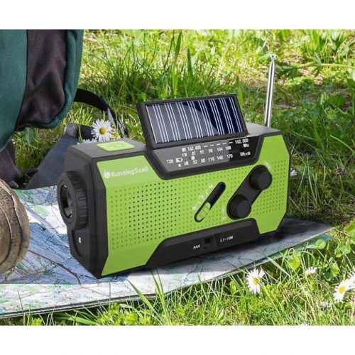 Solar Crank Emergency Station