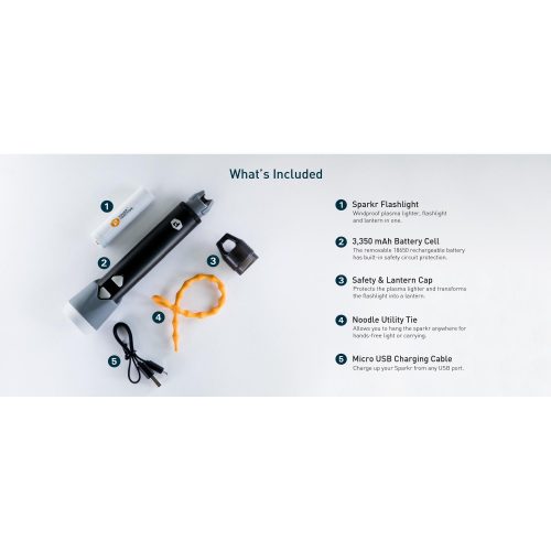 Sparkr Plasma Lighter and Flashlight