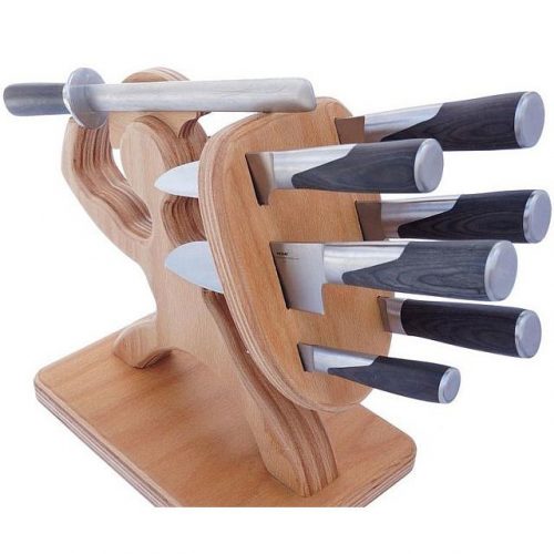 Spartan Warrior Knife Block