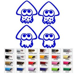 Splatoon Squid Decal Sticker