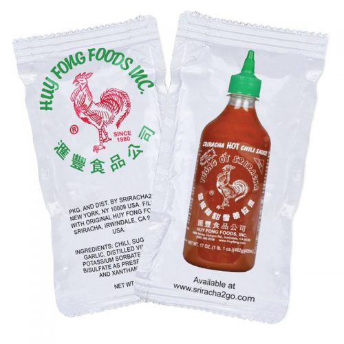 Individual Sriracha Packets