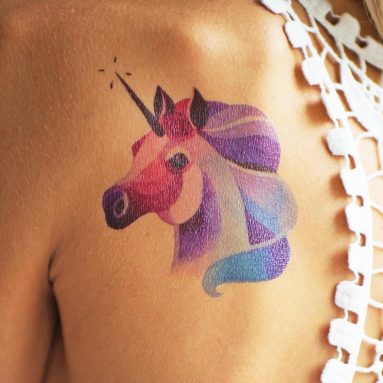 Watercolour Temporary Tattoos
