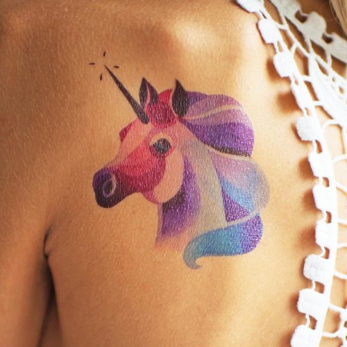 Watercolour Temporary Tattoos