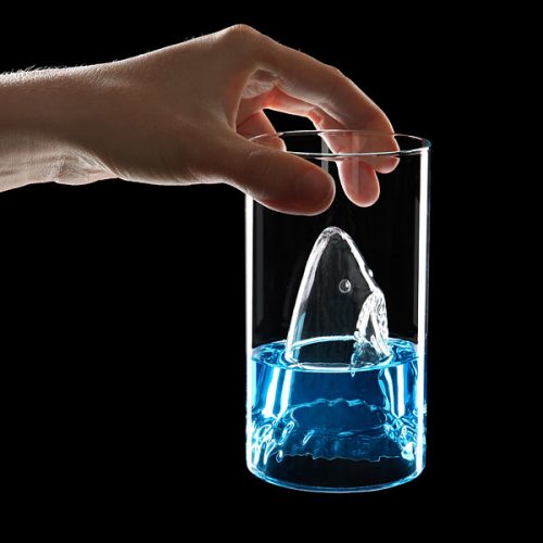 Shark Drinking Glass