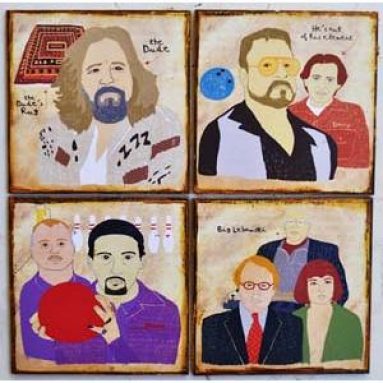 Big Lebowski Coaster Set