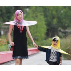 The Hands Free Umbrella Hat