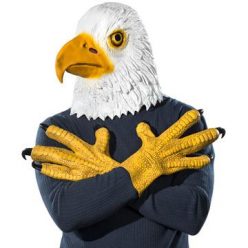 Bald Eagle Mask With Talons