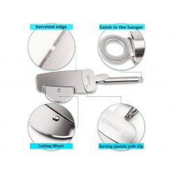 4-In-1 Pizza Cutter and Spatula