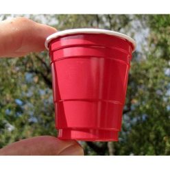 Little Red Plastic Party Cups
