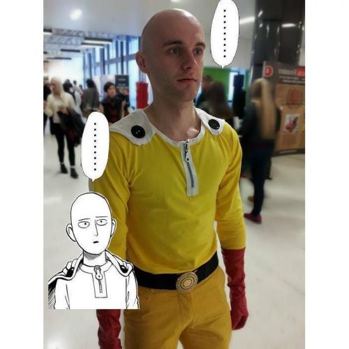 One Punch Man Saitama Cosplay