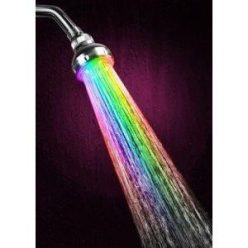 Rainbow LED Shower Head