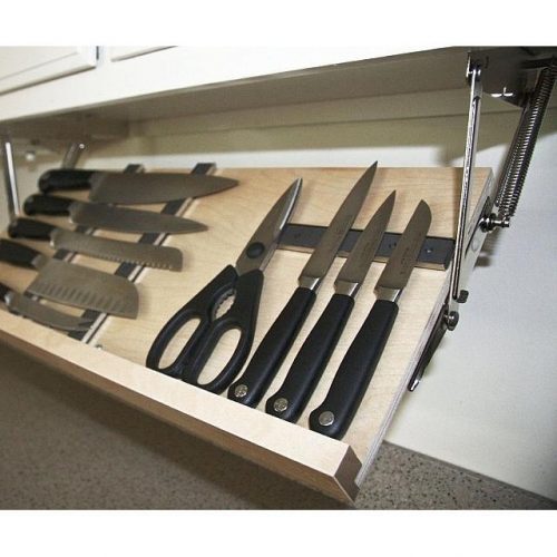 Under Cabinet Magnetic Knife Rack