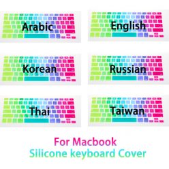 Macbook Keyboard Cover Rainbow