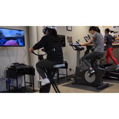 Virtual Reality Exercise Bike