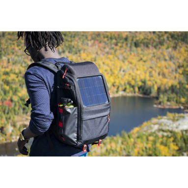 Off-Grid Solar Panel Backpack