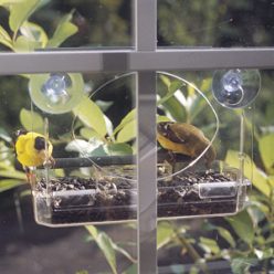 Transparent Window Bird Feeder