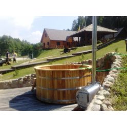 Wood Burning Hot Tub