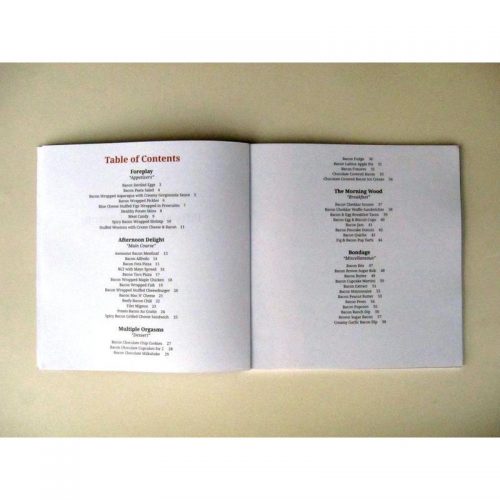 Fifty Shades Of Bacon Cookbook
