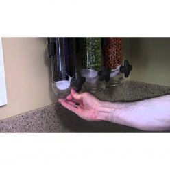 Wall Mounted Triple Dry Food Dispenser